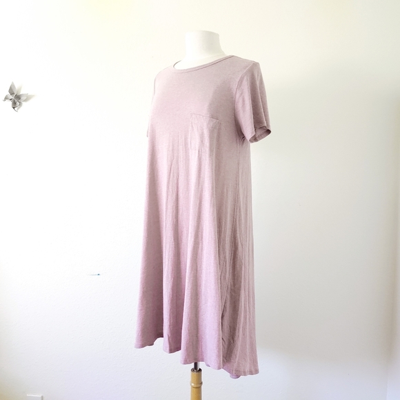 LuLaRoe Shirt Dress Simply Comfortable Size Large - Picture 1 of 4
